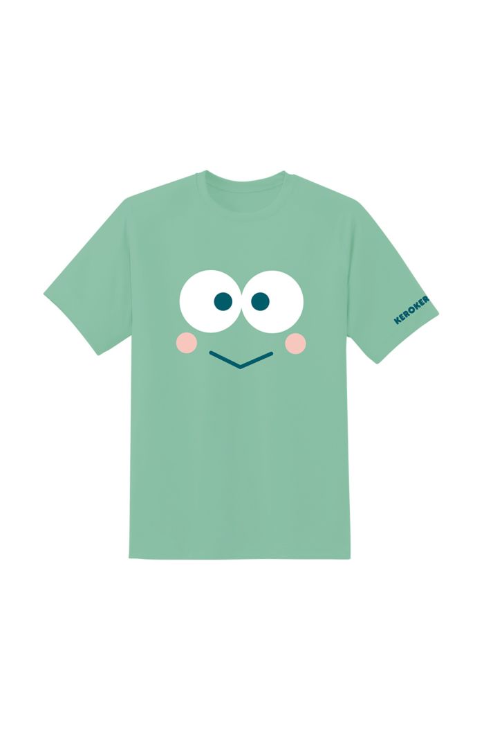 SANRIO KEROPPI FACE T-SHIRT MINT S