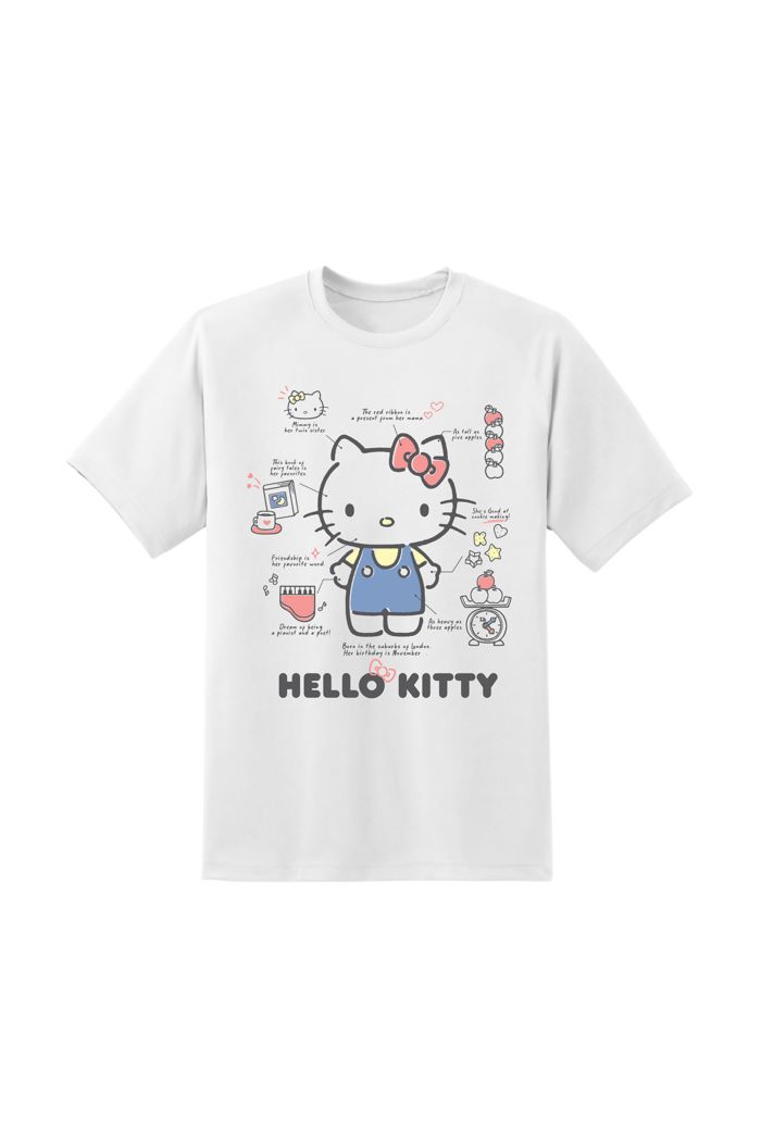 SANRIO HELLO KITTY T-SHIRT WHITE XS