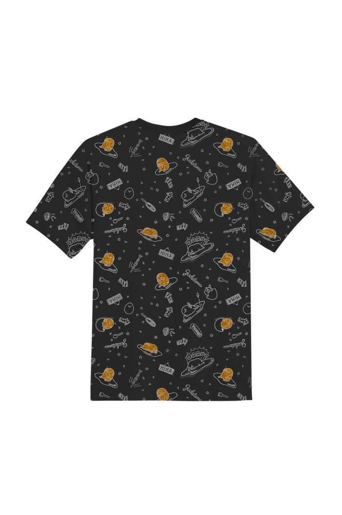 SANRIO GUDETAMA ALLOVER T-SHIRT