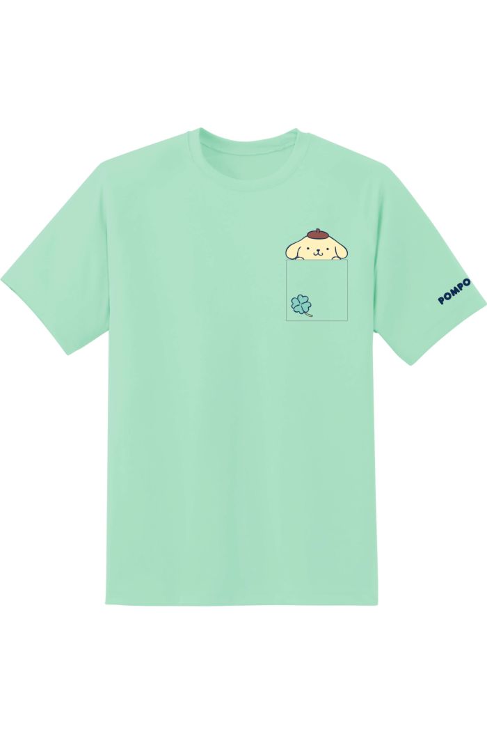 SANRIO POMPOMPURI POCKET T-SHIRT