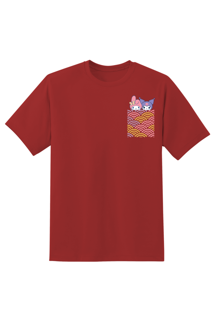 SANRIO MM & KU POCKET T-SHIRT