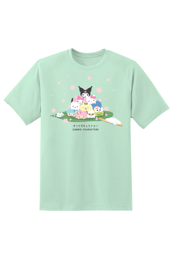 SANRIO MIX WAGASHI T-SHIRT MINT L