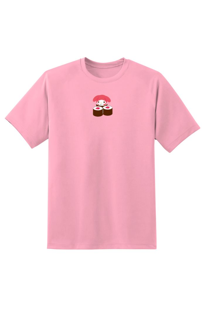 SANRIO MM SUSHI T-SHIRT LIGHT PINK L
