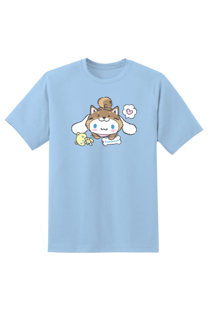 SANRIO CN SHIBA T-SHIRT PASTEL BLUE XL