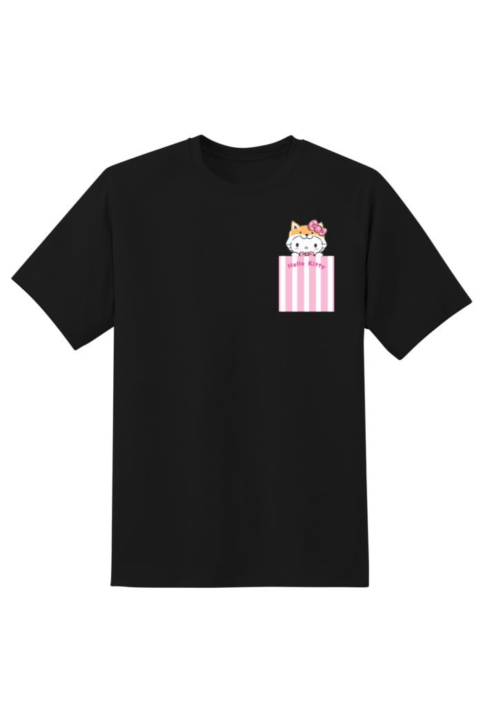 SANRIO KT SHIBA POCKET T-SHIRT