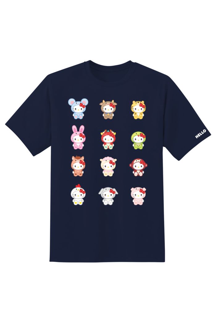 SANRIO MIX 12 ZODIAC T-SHIRT