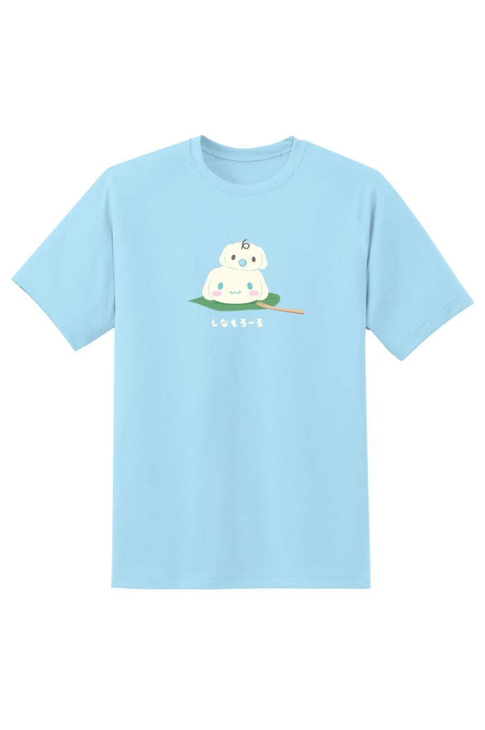 SANRIO CN OMANJU T-SHIRT PASTEL BLUE L