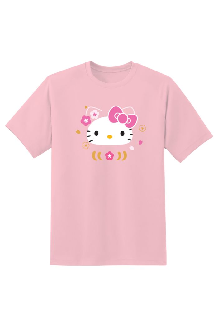 SANRIO KT DARUMA T-SHIRT PINK XS