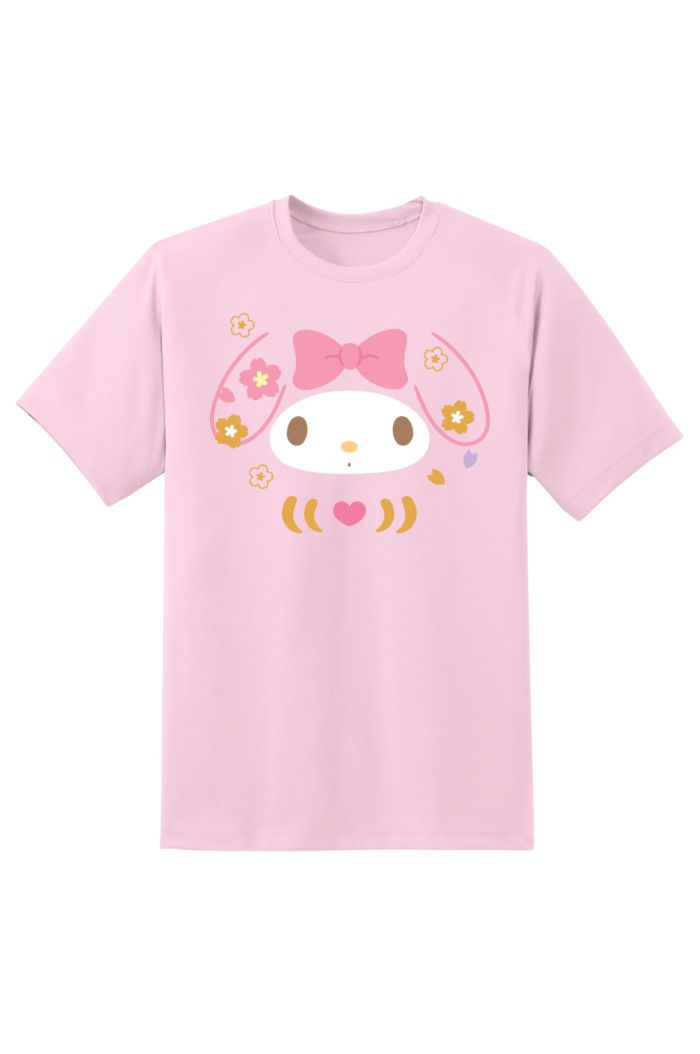 SANRIO MM DARUMA T-SHIRT LIGHT PINK S