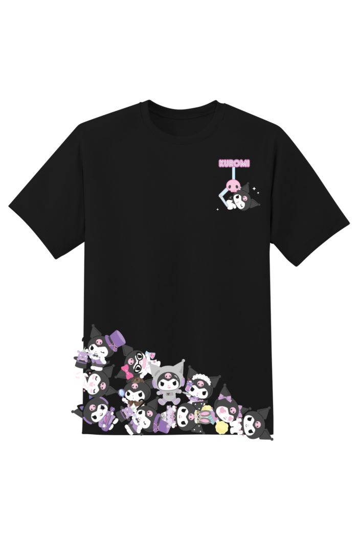 SANRIO KU CAUGHT YA! T-SHIRT BLACK XS