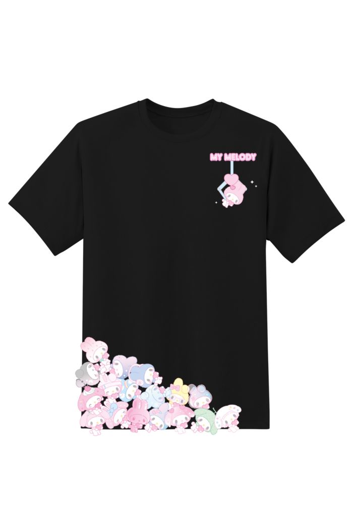 SANRIO MM CAUGHT YA! T-SHIRT BLACK XS