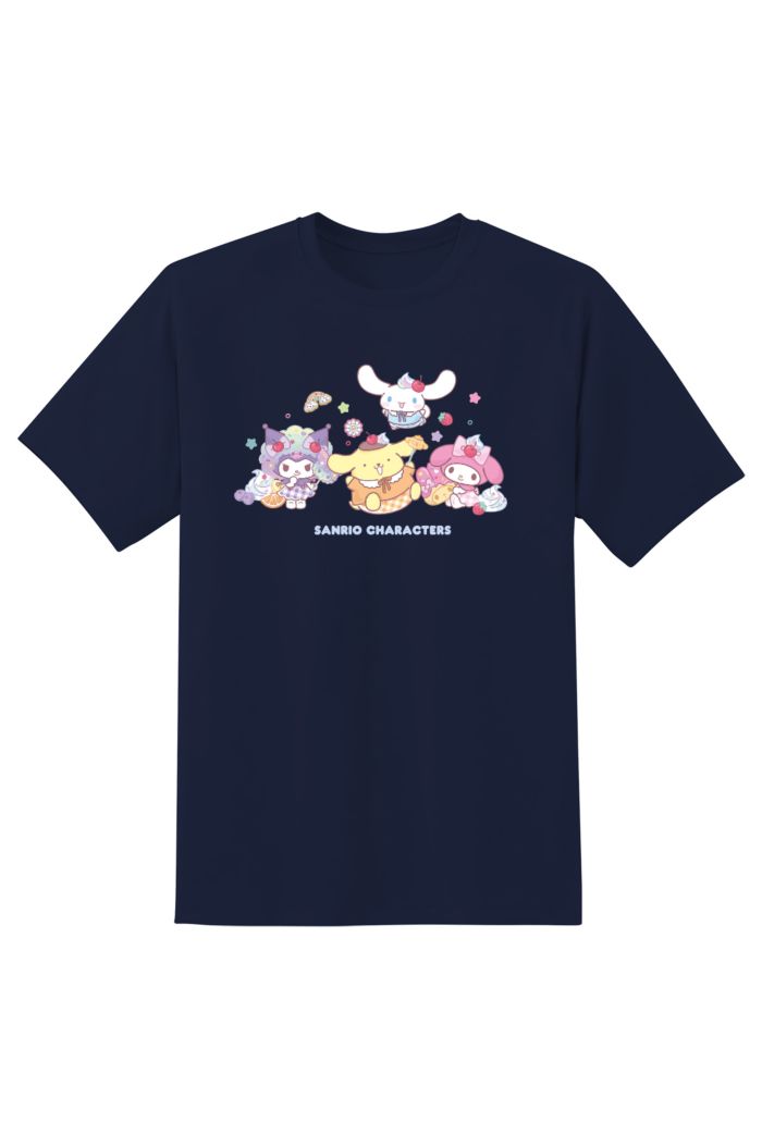 SANRIO SWEET FAMILY T-SHIRT NAVY XS