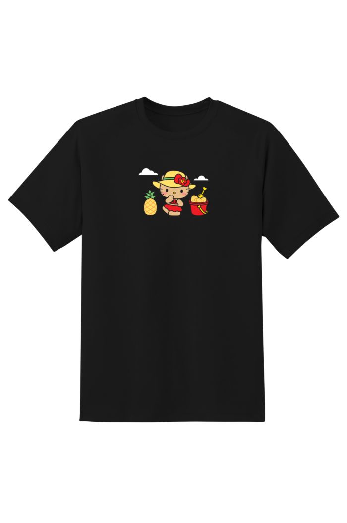 SANRIO KT SUNBATHING T-SHIRT