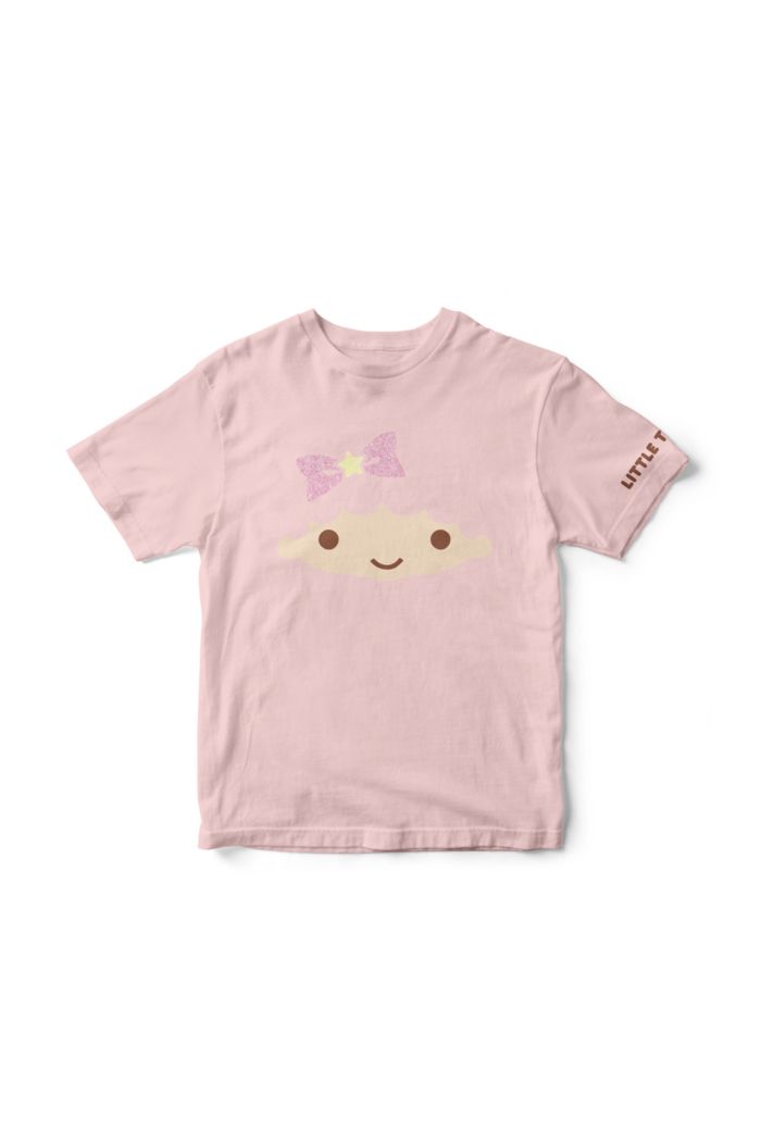 SANRIO LALA FACE T-SHIRT - KIDS PINK S