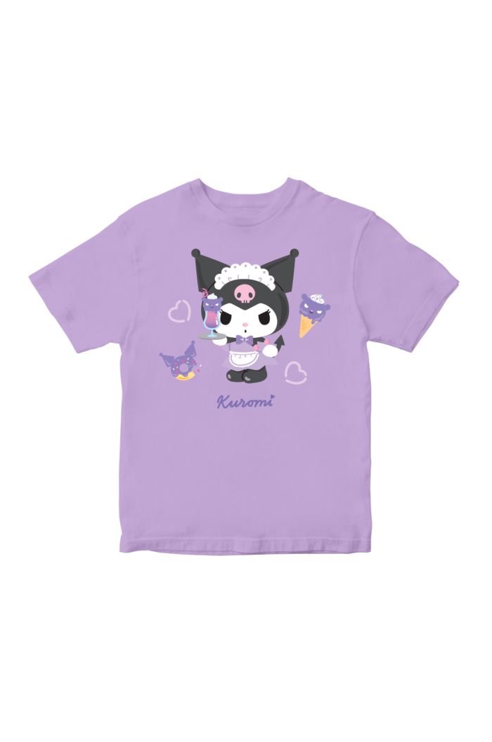 SANRIO KU BARTENDER T-SHIRT - KIDS LAVENDER XXL