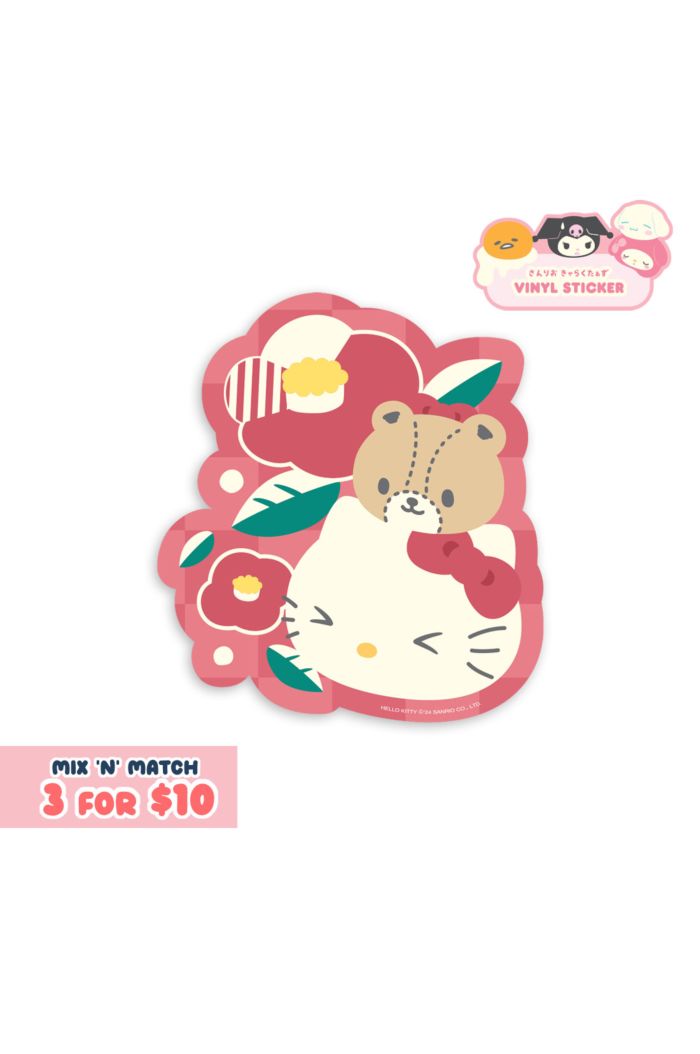 SANRIO KT OMANJU FLORA STICKER STICKER L