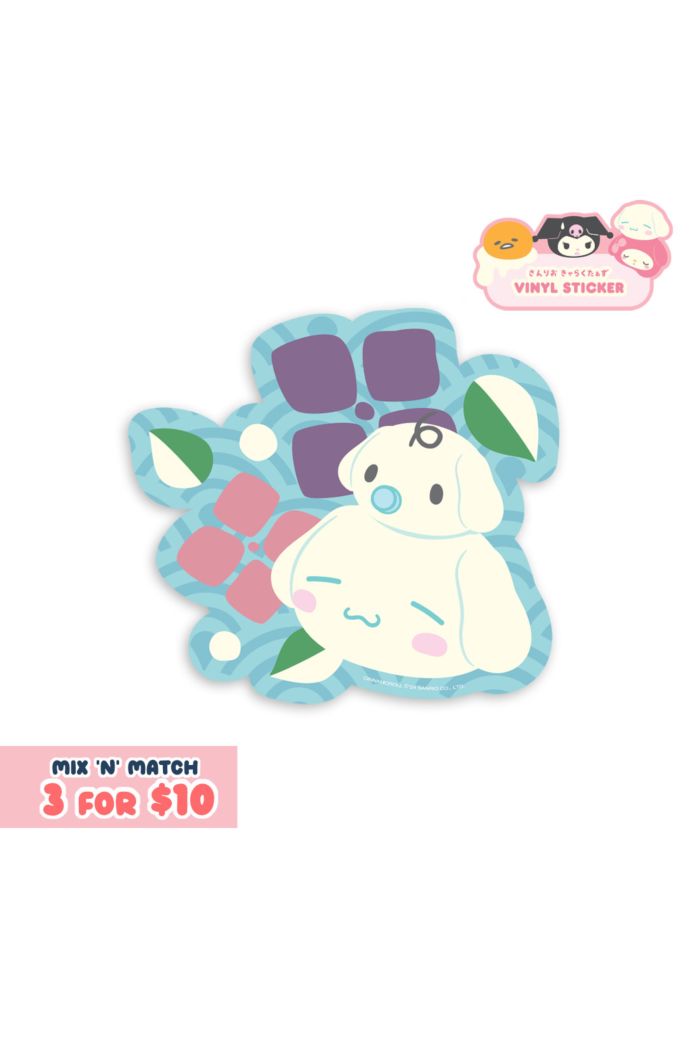 SANRIO CN OMANJU FLORA STICKER STICKER L