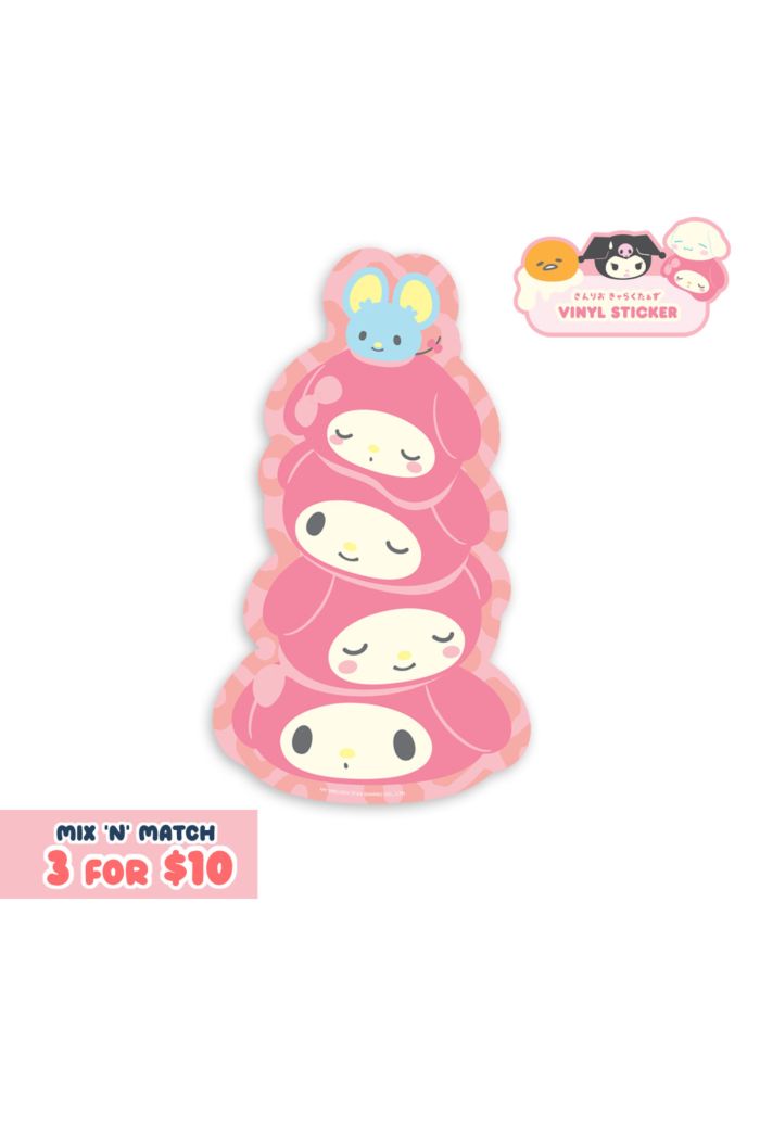 SANRIO MM OMANJU STACKING STICKER STICKER L