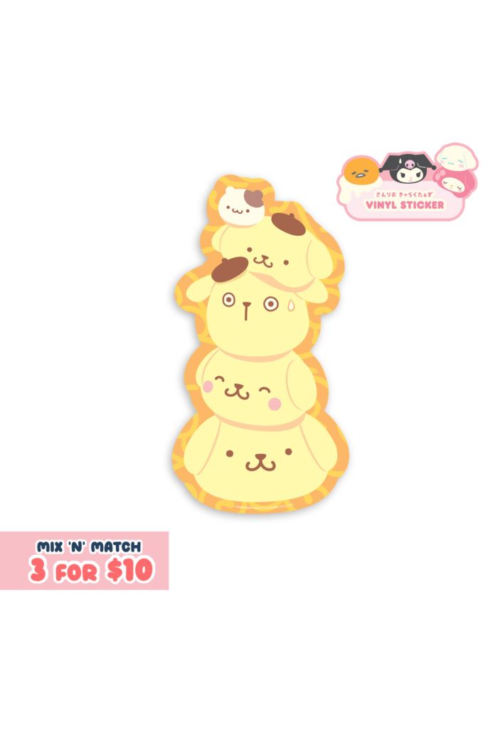 SANRIO PN OMANJU STACKING STICKER STICKER L