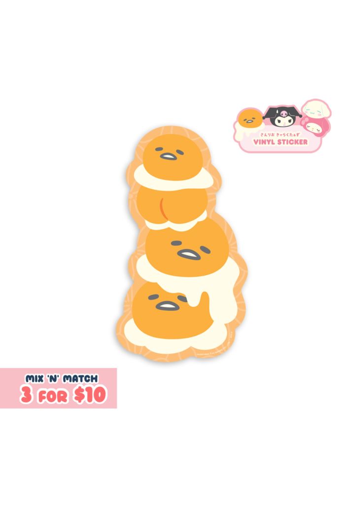 SANRIO GU OMANJU STACKING STICKER STICKER L