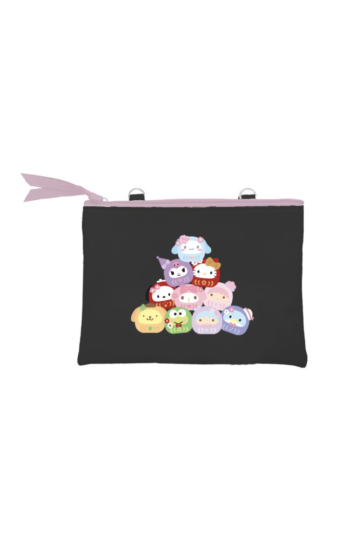 SANRIO MX DARUMA STACKING COSMETIC POUCH