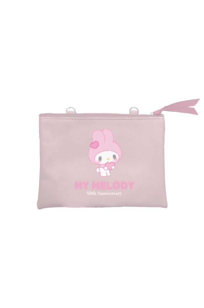 SANRIO MM STYLES COSMETIC POUCH LIGHT PINK 15cm x 21cm