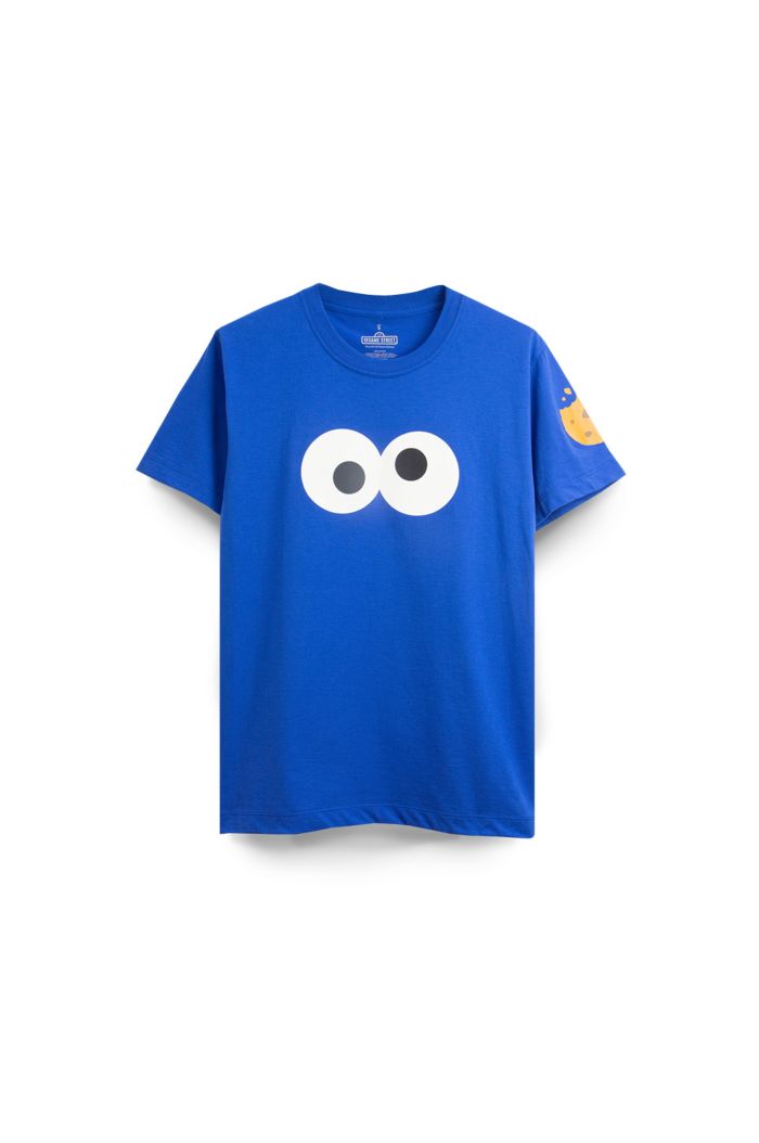 SESAME COOKIES MONSTER FACE T-SHIRT