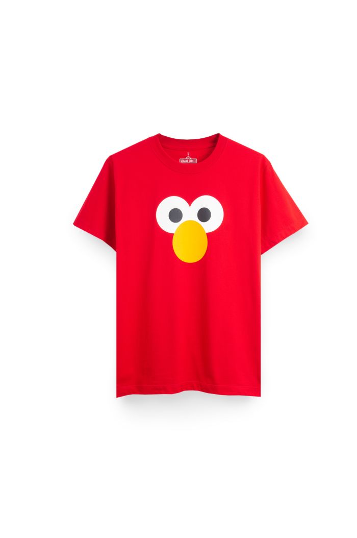 SESAME ELMO FACE T-SHIRT