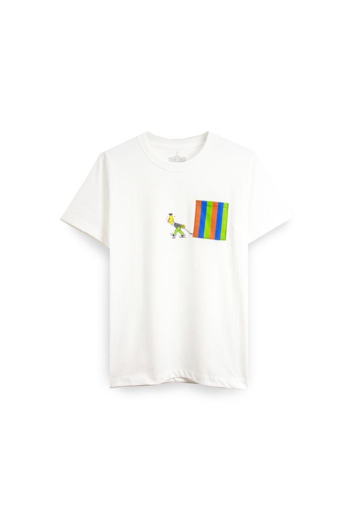 SESAME BERT POCKET T-SHIRT