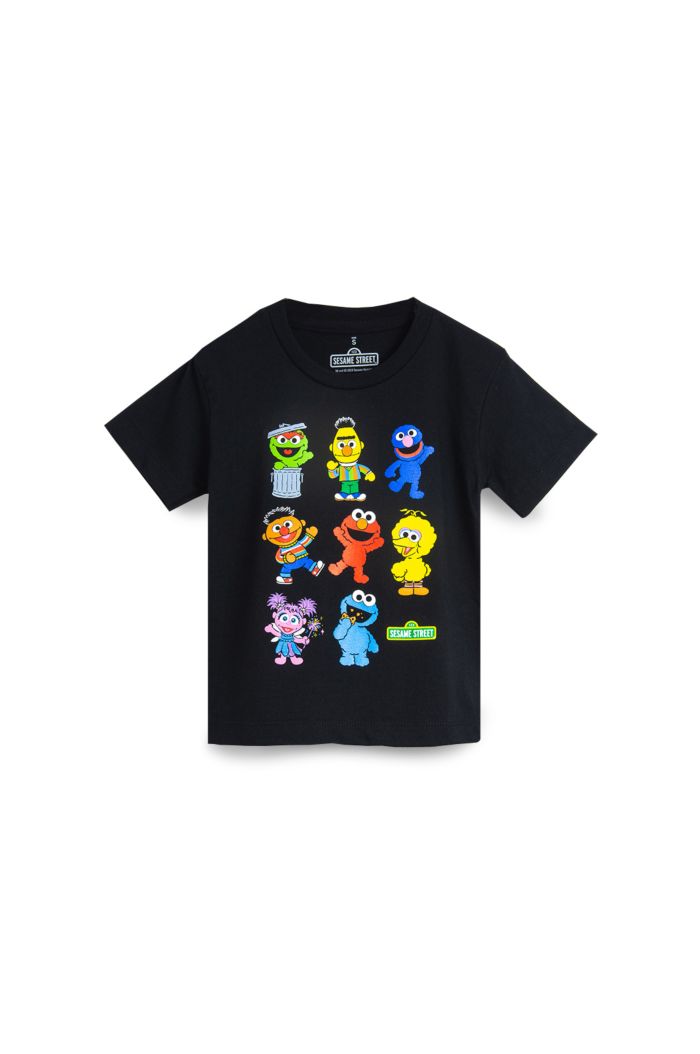 SESAME 8 CHARACTER T-SHIRT - KIDS