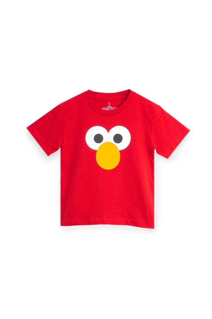 SESAME ELMO FACE T-SHIRT - KIDS RED XL