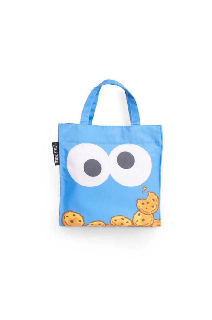 SESAME COOKIE MONSTER FACE LUNCH BAG
