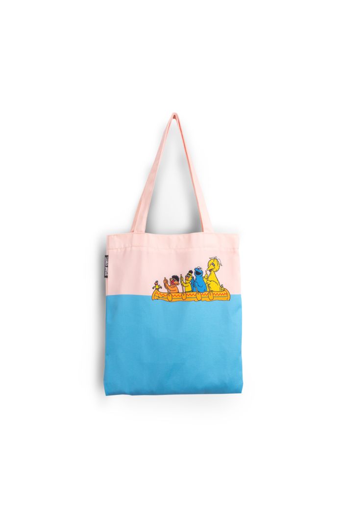 SESAME BOAT CANVAS TOTE BAG CREAM 39cm x 35.5cm