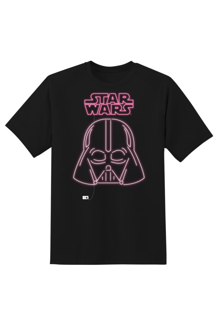 DARTH VADER NEON GLOW T-SHIRT