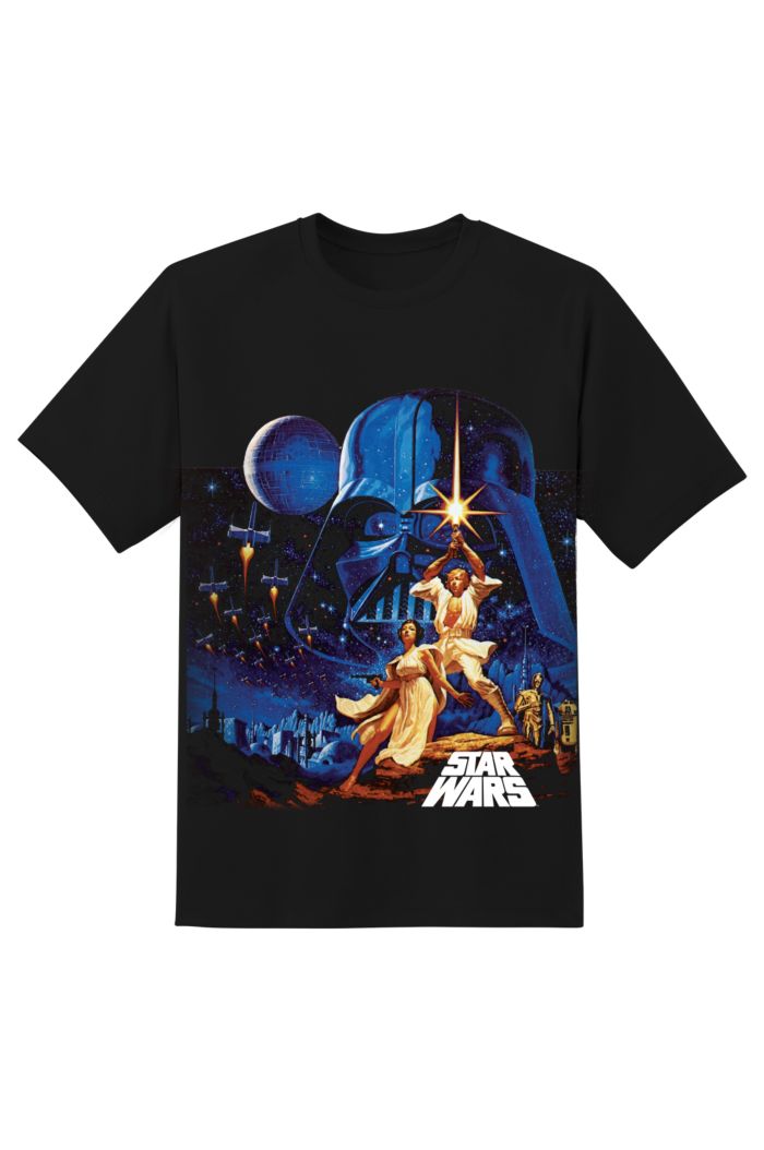 VINTAGE POSTER GLOW T-SHIRT