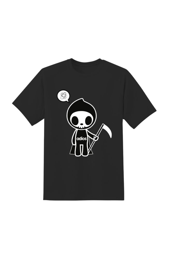 TOKIDOKI ADIOS GLOW T-SHIRT BLACK XS
