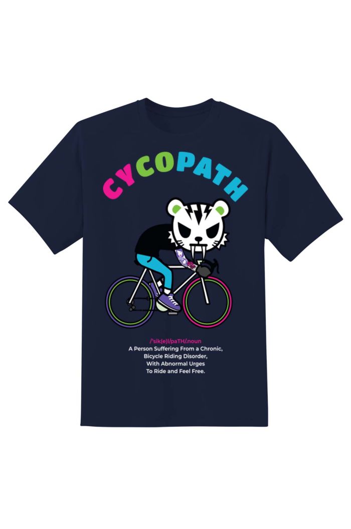 TOKIDOKI CYCOPATH T-SHIRT NAVY XS