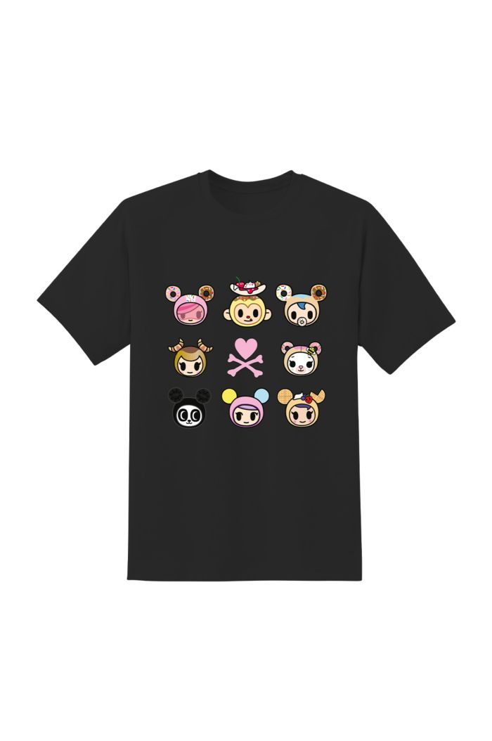 TOKIDOKI DONUTELLA & FRIENDS T-SHIRT