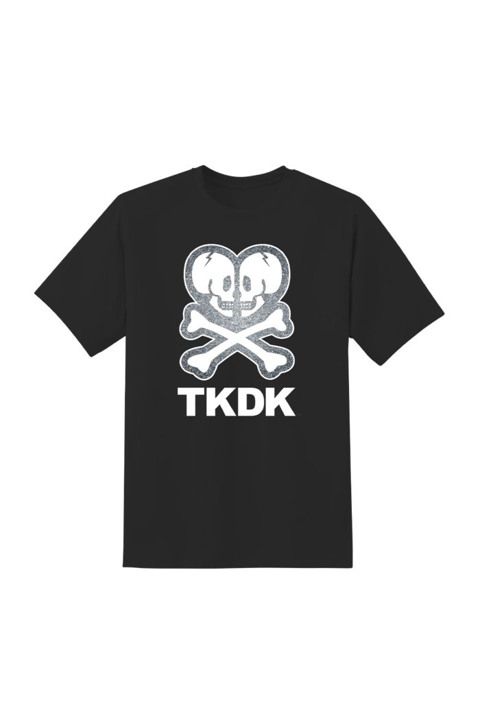 TOKIDOKI TKDK LOGO GLOW T-SHIRT BLACK XS