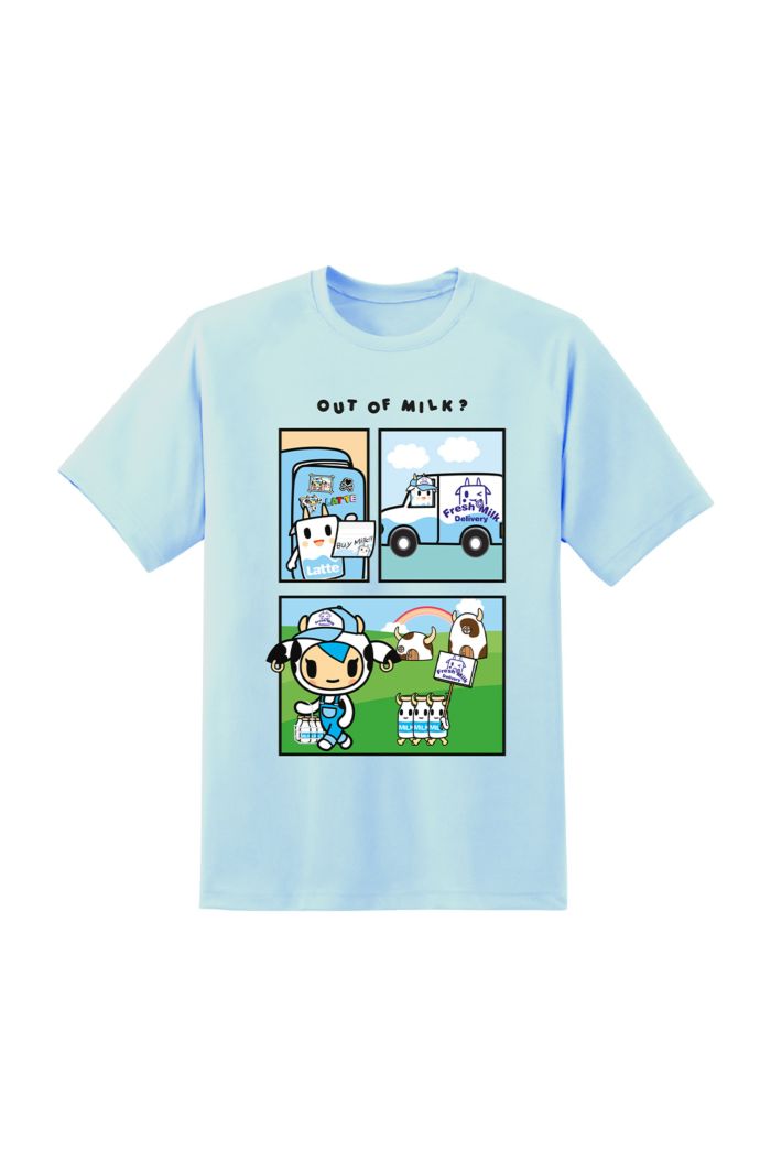 TOKIDOKI OUT OF MILK T-SHIRT