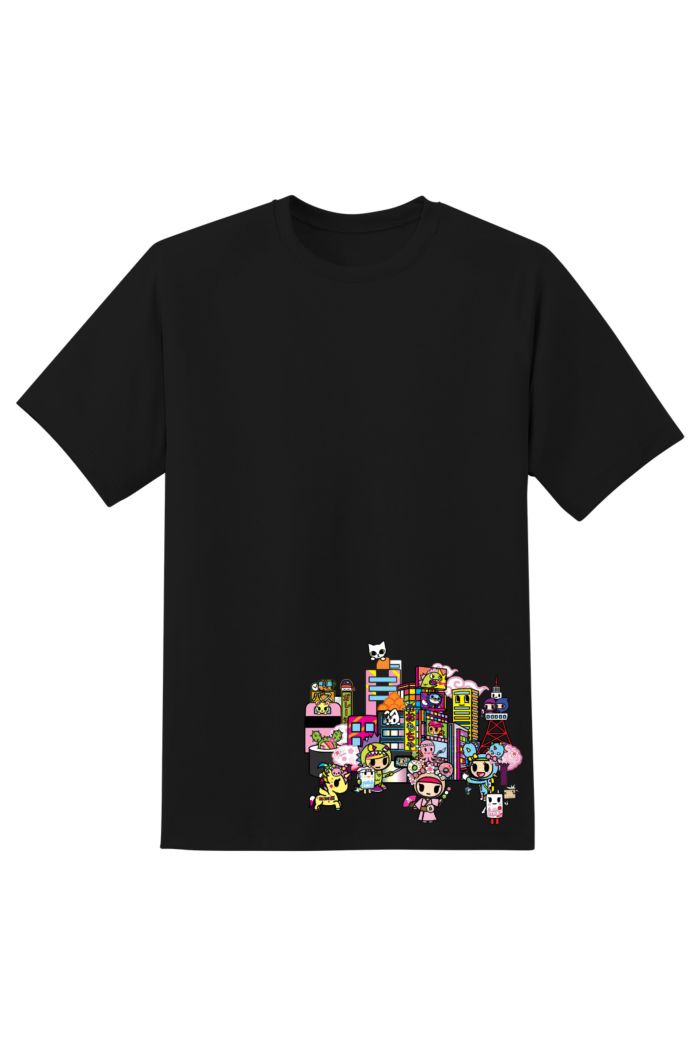 TOKIDOKI CITY T-SHIRT BLACK XS