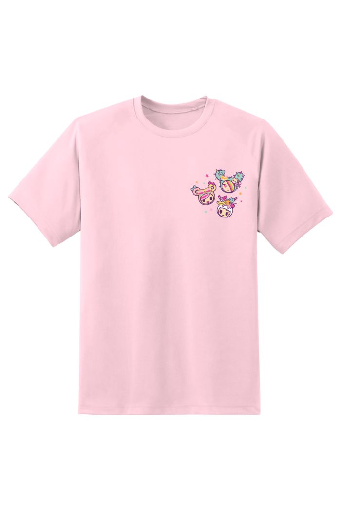 TOKIDOKI CACTUS FRIENDS T-SHIRT PASTEL PINK XS