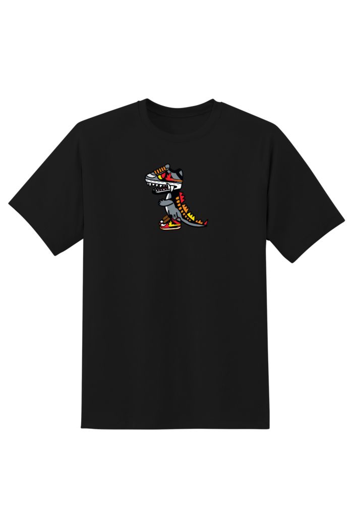 TOKIDOKI SNEAKERHEAD T-SHIRT BLACK XS