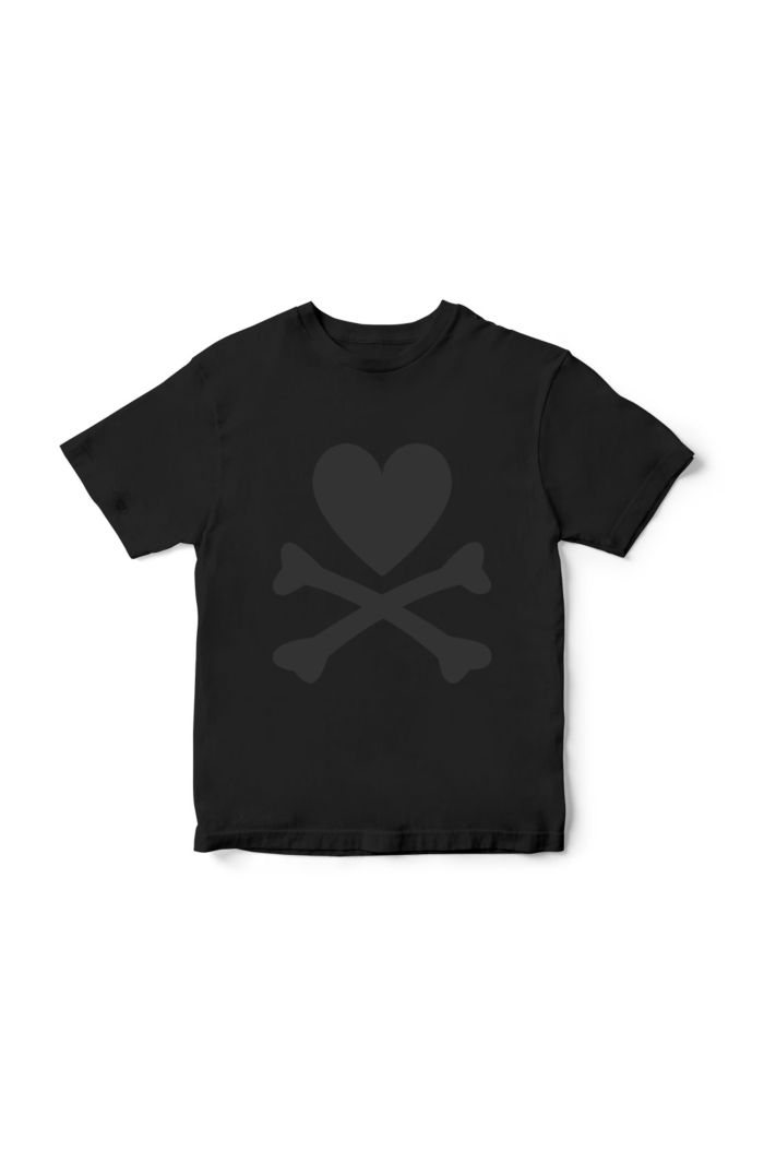 TOKIDOKI ADIOS TKDK LOGO T-SHIRT - KIDS BLACK S