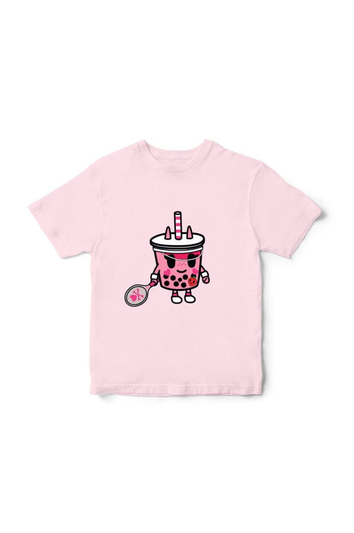 TOKIDOKI BOBA FEMALE T-SHIRT - KIDS LIGHT PINK S