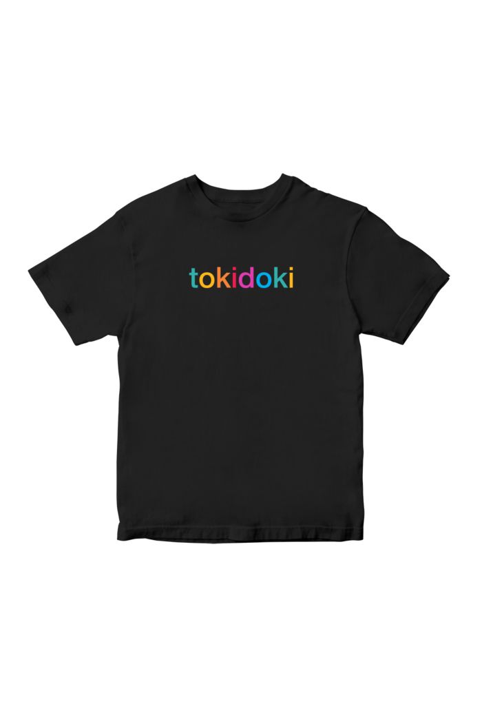 TOKIDOKI ALLOVER LOGO T-SHIRT - KIDS BLACK S