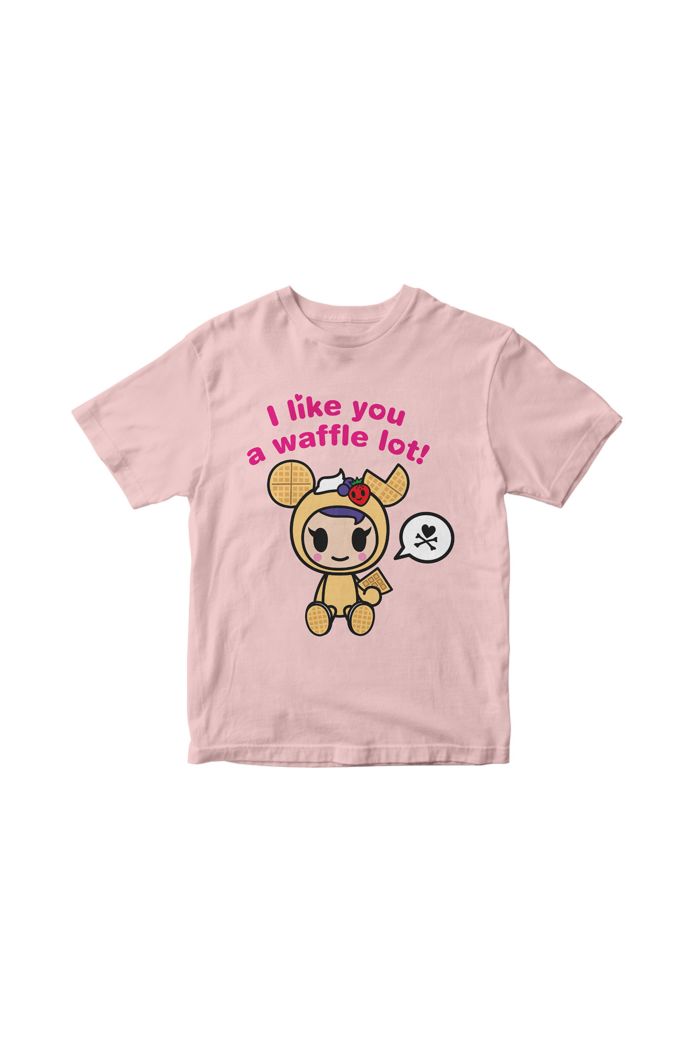 TOKIDOKI WAFFLELINA T-SHIRT - KIDS