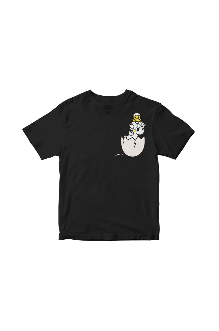 TOKIDOKI PIO PIO UNICORNO POCKET T-SHIRT - KIDS BLACK S