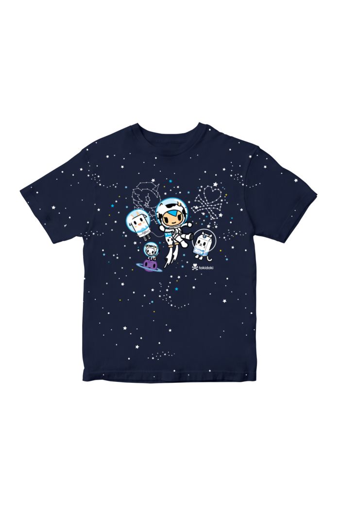 TOKIDOKI MOOFIA SPACE T-SHIRT - KIDS