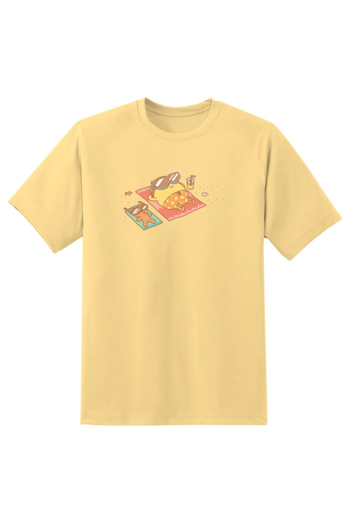 MINIONS BOB & TIM BEACH T-SHIRT LIGHT YELLOW XS